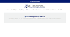 Desktop Screenshot of grantcredential.org